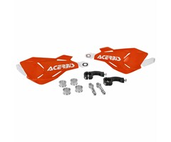 Acerbis HANDSCHALEN X-FACTORY ORANGE/WEISS, INKL. ANBAUKIT