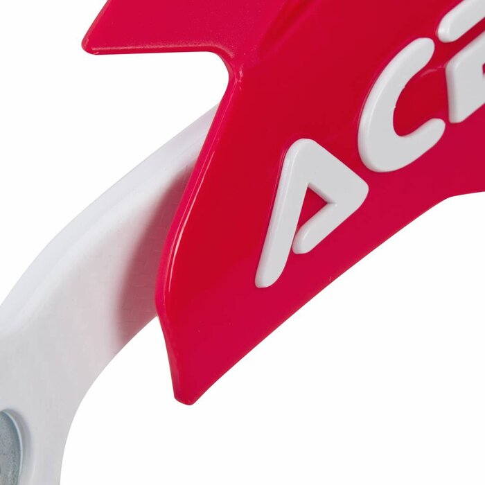 Acerbis HANDSCHALEN X-FACTORY ROT/WEISS, INKL. ANBAUKIT