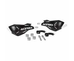Acerbis HANDSCHALEN X-FACTORY SCHWARZ/WEISS, INKL. ANBAUKIT