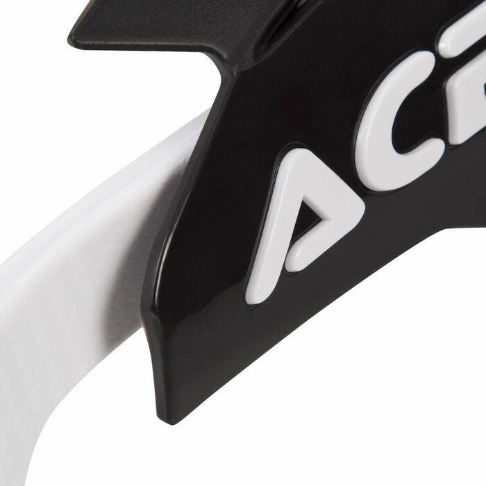 Acerbis HANDSCHALEN X-FACTORY SCHWARZ/WEISS, INKL. ANBAUKIT