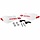 HANDSCHALEN X-FACTORY WEISS/ROT, INKL. ANBAUKIT
