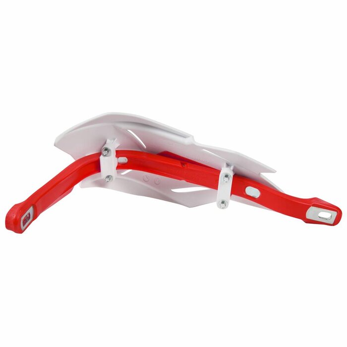 Acerbis HANDSCHALEN X-FACTORY WEISS/ROT, INKL. ANBAUKIT