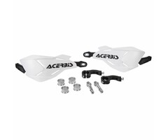 Acerbis HANDSCHALEN X-FACTORY WEISS/SCHWARZ, INKL. ANBAUKIT