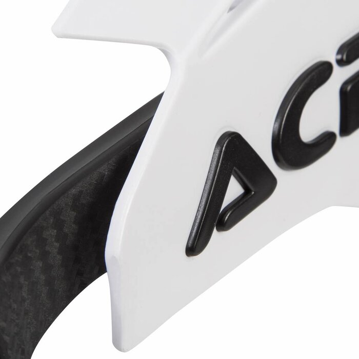 Acerbis HANDSCHALEN X-FACTORY WEISS/SCHWARZ, INKL. ANBAUKIT