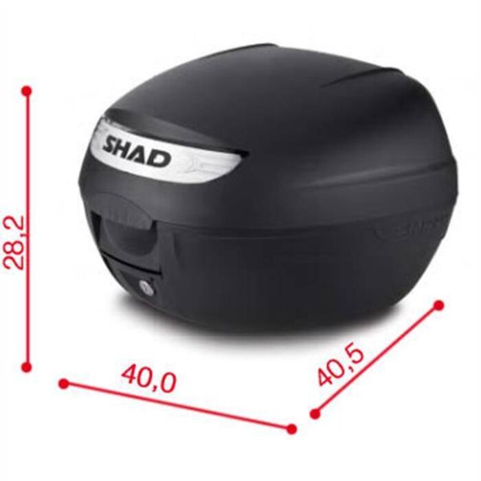 SHAD Koffer Top Box SH26 schwarz