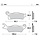 Bremsbelege Brakepad 98821 vorne/hinten
