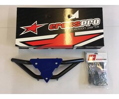 CrossPro Front Bumper Gliese schwarz Plate blau für Yamaha YFM 700 R