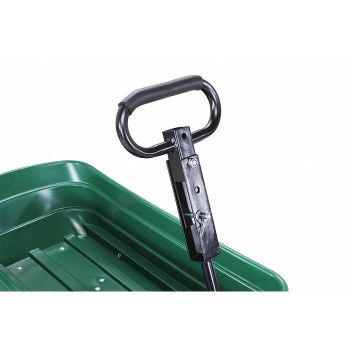 Actionbikes Miweba Bollerwagen "Dumper" mit Kippfunktion, Lenkachse, 10 Zoll Luftreifen und 300 Kg Traglast