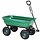 Miweba Bollerwagen "Dumper" mit Kippfunktion, Lenkachse, 10 Zoll Luftreifen und 300 Kg Traglast