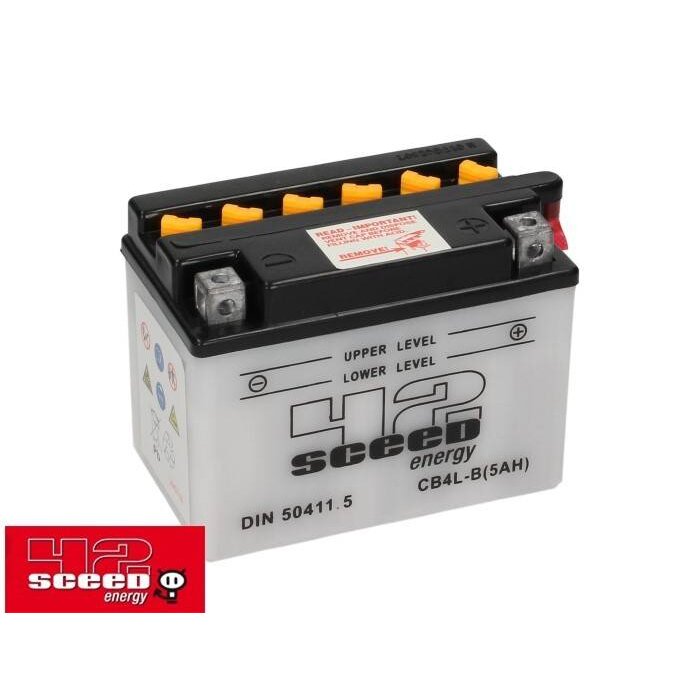 Sceed 42  Batterie Energy CB4L-B (5AH) ohne Säure