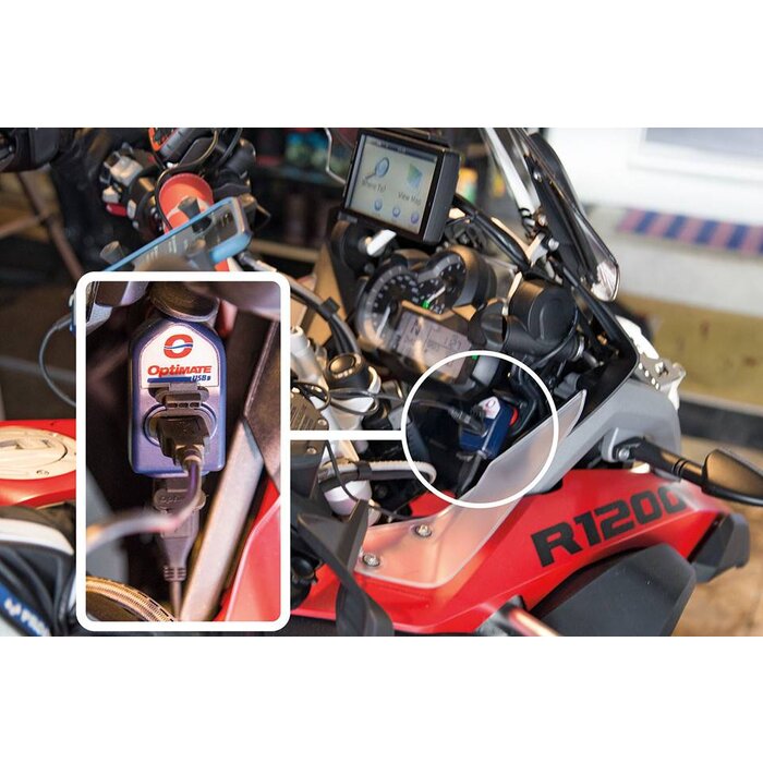 tec Mate Universal DUAL USB Ladegerät 3300mA