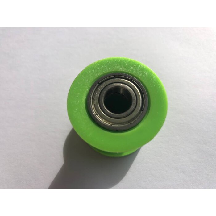 Wingsmoto Kettenroller grün innen 8mm aussen 36mm