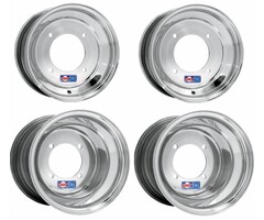 DWT Douglas Alufelgen Satz Blue Label 10x5 & 9x8 / LK 4x156 & 4x110