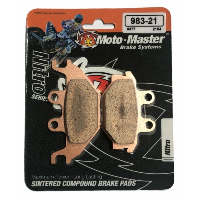 Moto Master Bremsbelege Brakepad 98321 Front - Rear