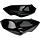 Add on rear Kawasaki KFX 450 R in schwarz