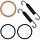 Auspuff Dichtungsset für KTM SX 450 / 505