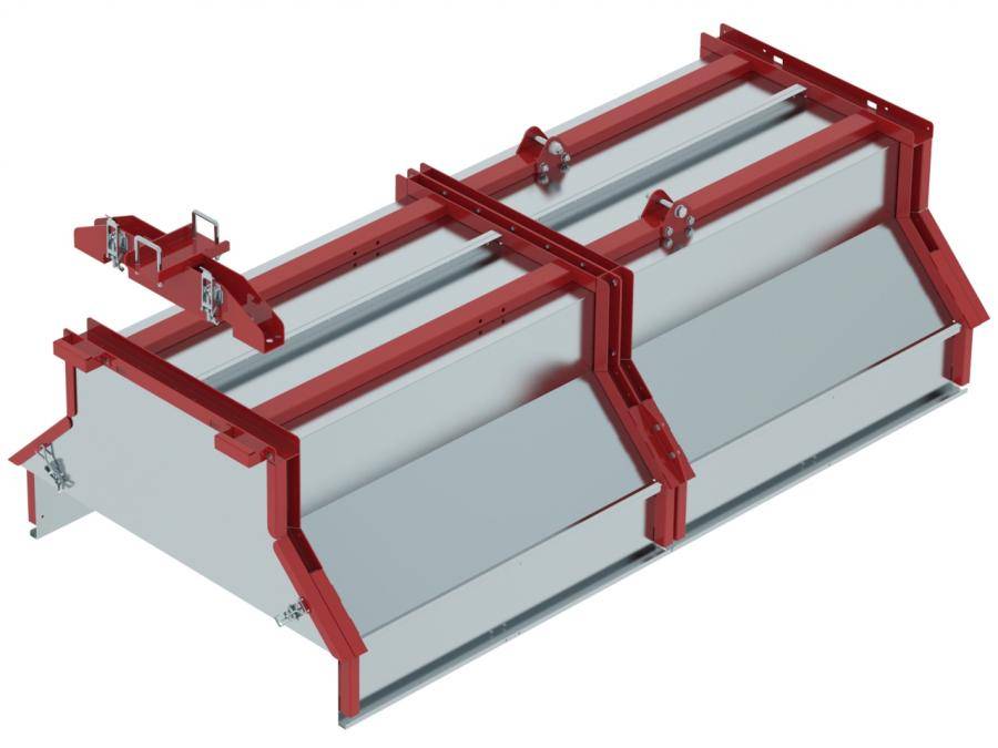Iron Baltic Cargo Box für Trailer IB 1000