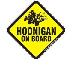 Hoonigan on Board Sticker Motiv 5