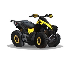 MXS Works Cartoon Sticker CanAm Renegade