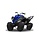 Cartoon Sticker Yamaha YFM 700 schwarz/blau