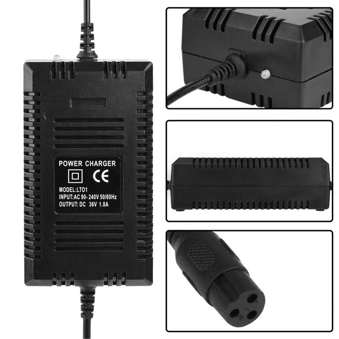 MXS Works Ladegerät 36 Volt Kinderquad 800 Watt