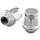 Radmuttern 10 x 1,25 mm Tapered chrome