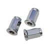ITP ATV Felgen Radmuttern 10 x 1,25 mm Flat chrome