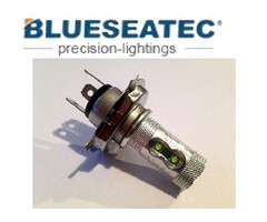 Blueseatec LED Lampe 60W Cree H4