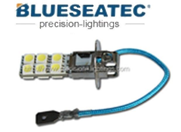 Blueseatec LED Lampe PL-H3-12-5050SMD Sockel H3
