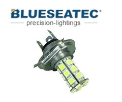 Blueseatec LED Lampe PL-H4-18-5050SMD Color white