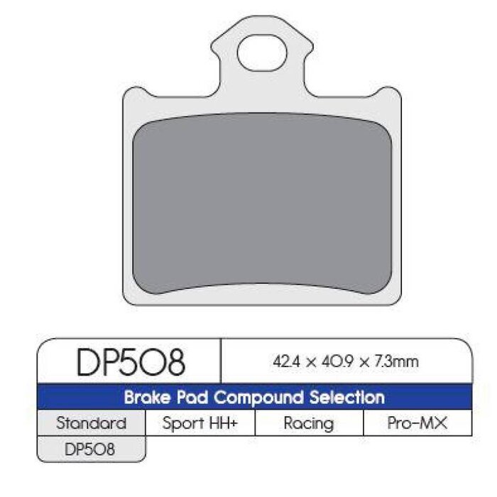 DP Sintered Bremsbelege DP508