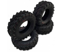 Wanda Tires Reifensatz P377 25x8-12 & 25x10-12