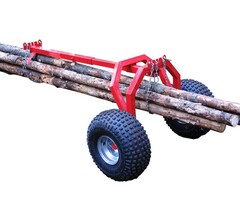 Iron Baltic ATV Log-Schlepper hintere Stützteil