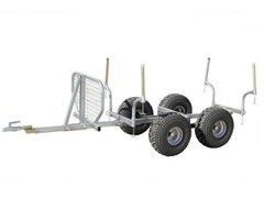 Iron Baltic ATV Anhänger Timber Trailer Combo