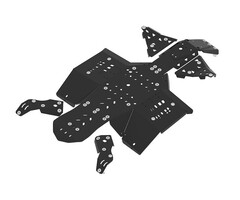 Iron Baltic Skid plate full set (plastic) CanAm G2 Outlander MAX 650 / 850 / 1000 (2019+)