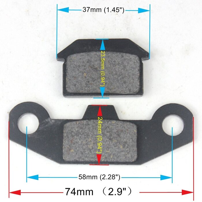 Wingsmoto Beremsbelege JR426