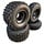 Reifensatz inkl. Felgen DWT A5 schwarz mit Wanda P357 / P348
