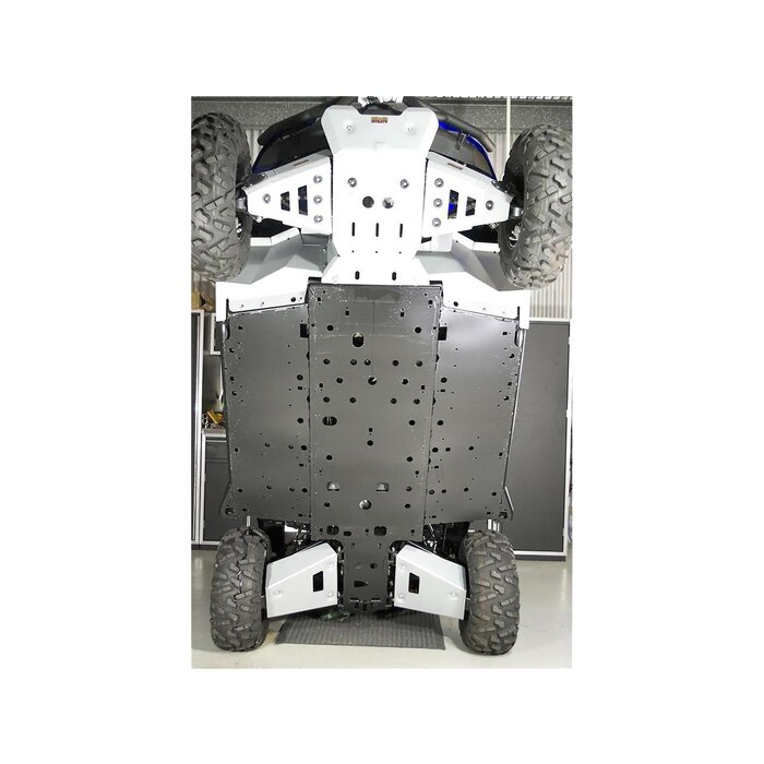 Rival Complete Skid Plate Kit Aluminum Yamaha Viking
