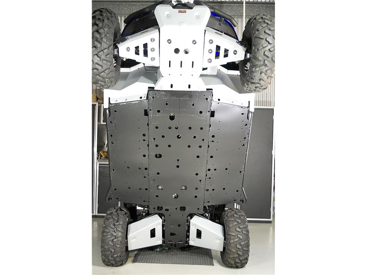 Rival Complete Skid Plate Kit Aluminum Yamaha Viking