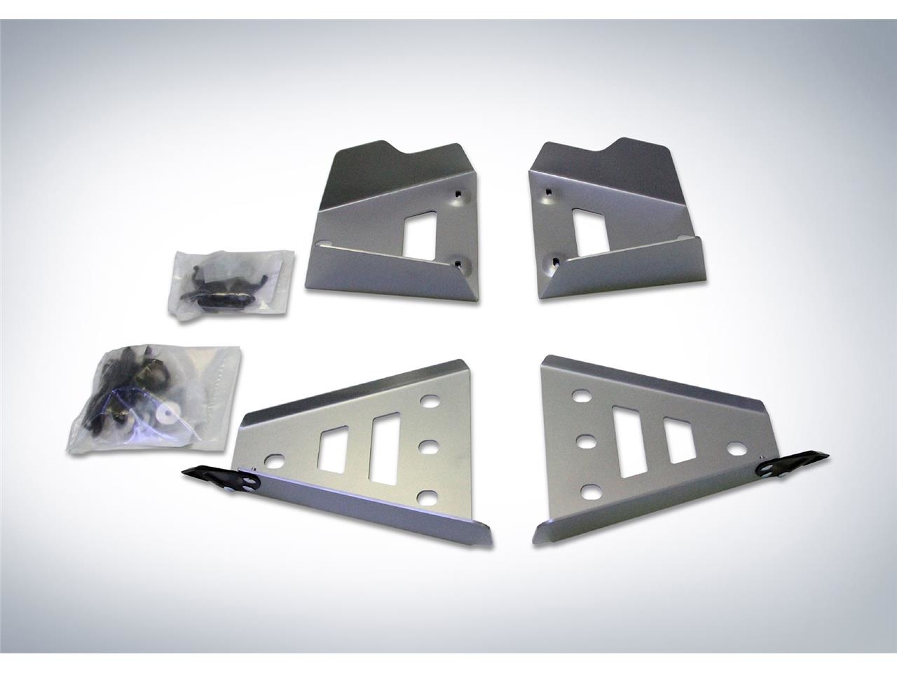 Rival Complete Skid Plate Kit Aluminum Yamaha Viking