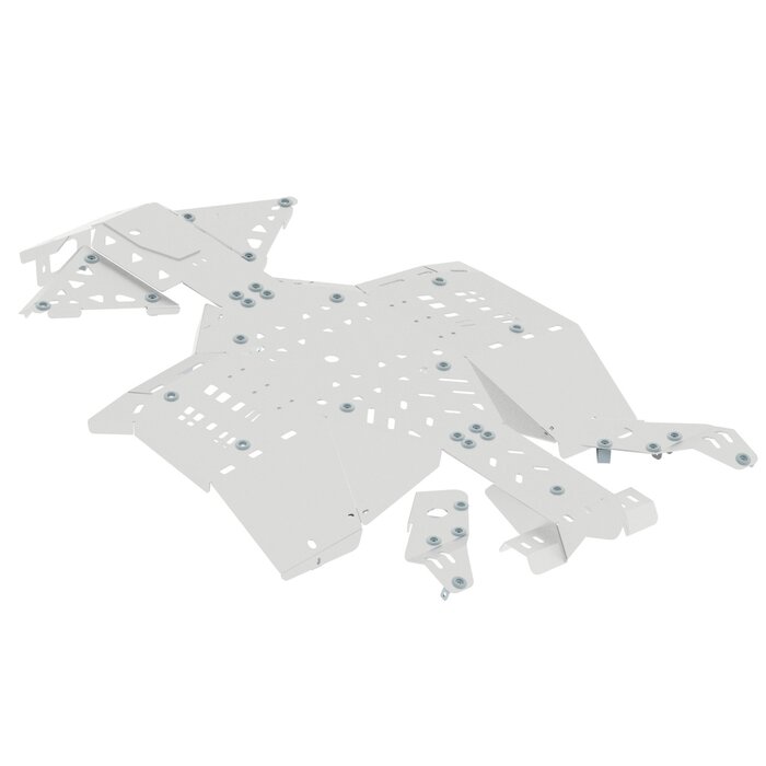 Iron Baltic Skid plate full set (aluminium) CanAm G2 Outlander MAX 450 / 500 / 570 Outlander L MAX