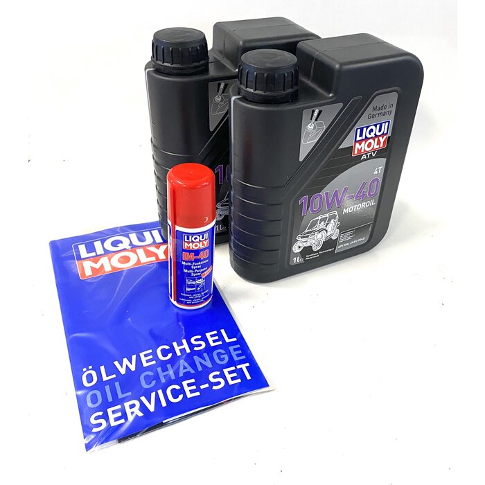 Liqui Moly Ölwechselset Quad Adly Hurricane Crossroad Sentinel Canyon 150/280/300/320 Service 2 x Liter