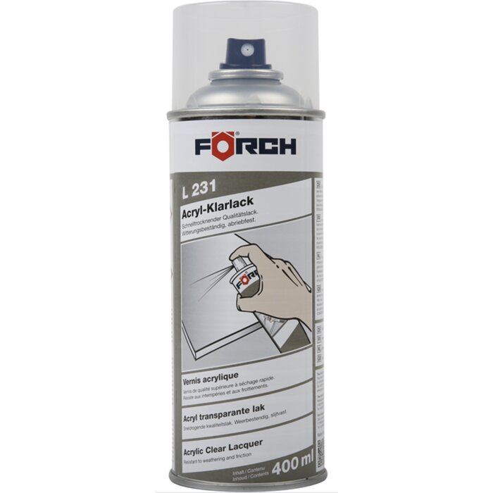 Förch Lackspray L231 Acryl Klarlack