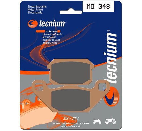 Tecnium Bremsbeläge Bremsbeläge MO348 Sintermetall hinten Adly Hurricane 450 / 500 sintermetall vorne Adly Hurricane 500 - Copy