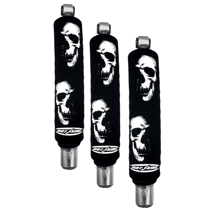Dirt Skins Stossdämpferschützer Shock Cover Fading Skull