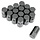 Radmuttern Set schwarz für Polaris 3/8"