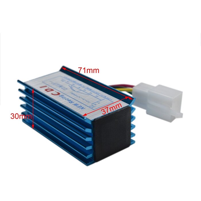 TDPRO 5 Pins AC Racing Zündung CDI Platz Stecker 12 V Box GY6 Neue Für 50cc 70cc 90cc 110cc 125cc 4-hub Motorrad Pit Dirt Bike