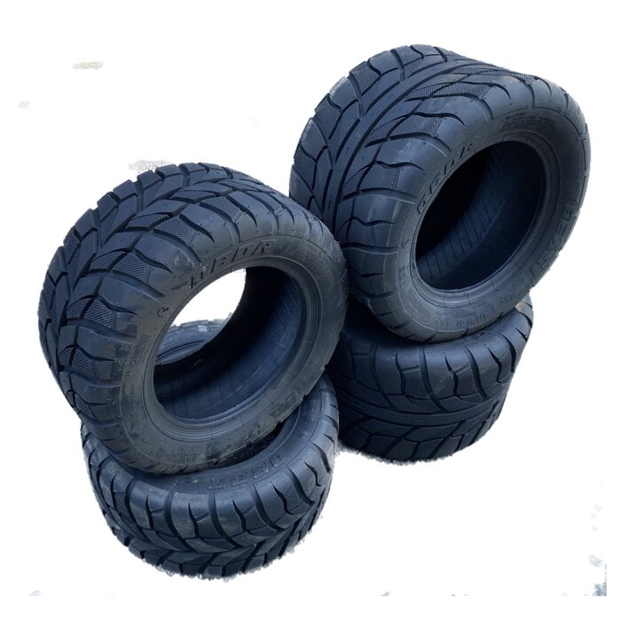 Wanda Tires Reifensatz Beast 2 x 195x50-10 & 2 x  255x40-10