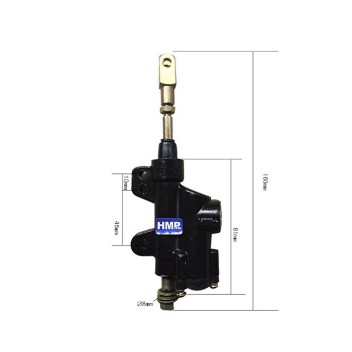 MXS Works Fuss bremszylinder AGB 29, 8mm, XMOTOS XB 35 etc.