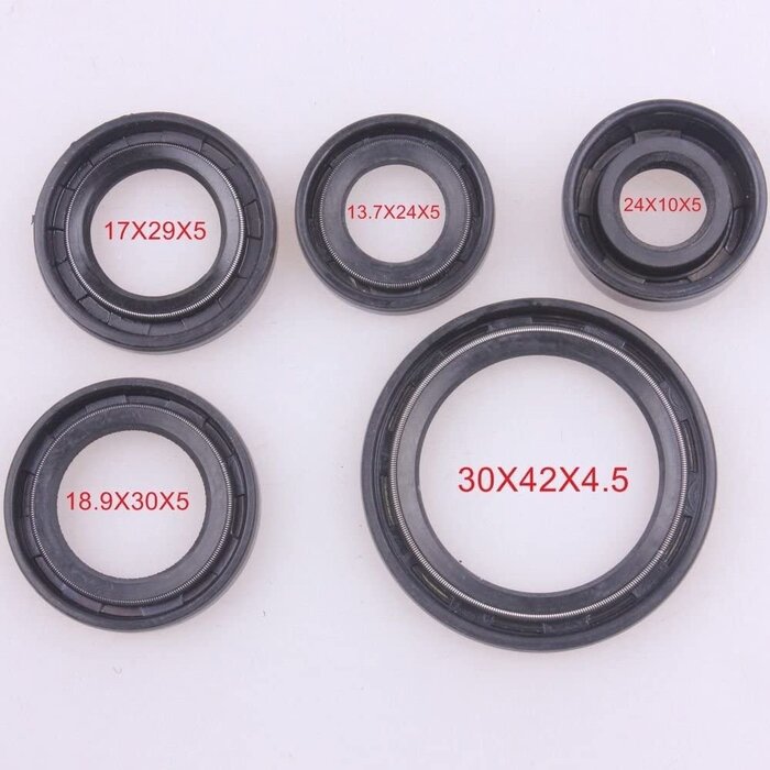 Wingsmoto Dichtringe Simmering Oil Seal Set 50 70 90 110 125cc Dirt Pit Bike Kinderquad
